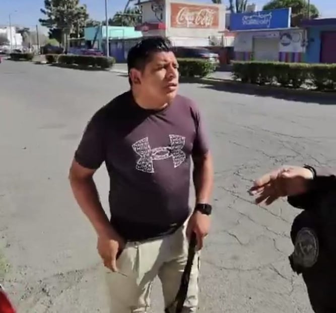 Javier Velázquez Camargo, agente de Investigación I Foto: Captura de video