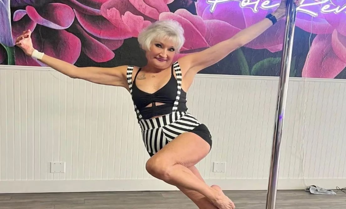 Starr Stauffer tiene 75 años y decidió que era momento de cumplir su sueño: ser bailarina de pole dance | Instagram:  starr.wise