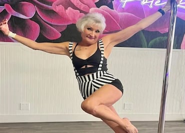 Abuela se libra de prejuicios con pole dance en EU