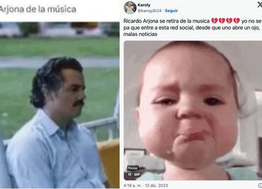 Despiden a Ricardo Arjona con oleada de memes
