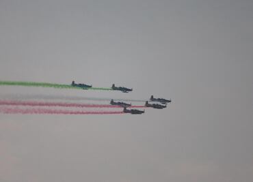 Galería: Todo un espectáculo la Feria Aeroespacial México 2025