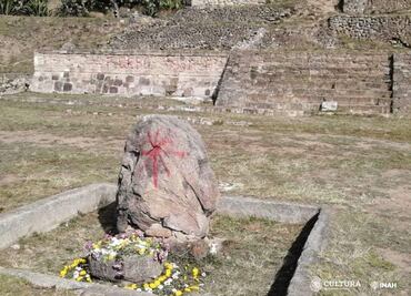 Interpone denuncia penal INAH Hidalgo por vandalizar Huapalcalco