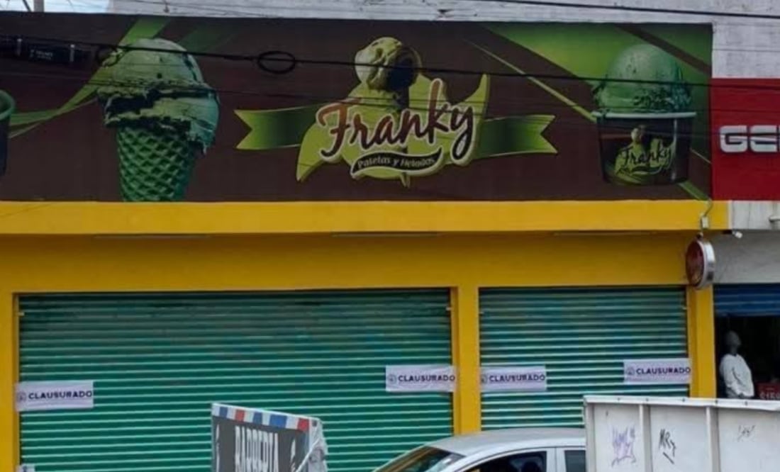 Cuatro sucursales de la Paletería Franky fueron clausuradas por falta de licencias de funcionamiento I Foto: Especial