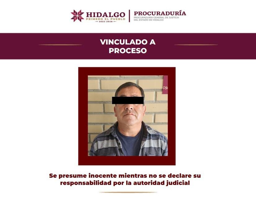 Prisión preventiva para exalcalde de Tepeji del Río | Foto: PGJEH