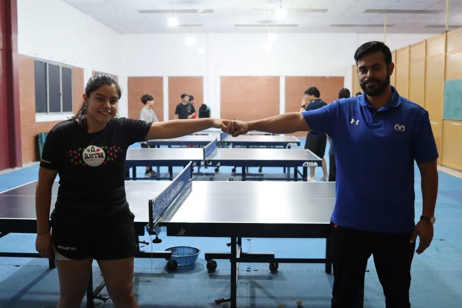 Ximena, la joven promesa del tenis de mesa | Foto: Josué Ortiz