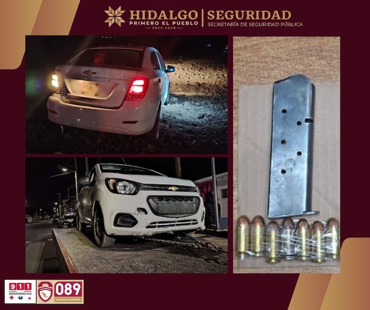 Rescatan a persona privada de la libertad y recuperan vehículo robado en Emiliano Zapata | Fotos: SSPH