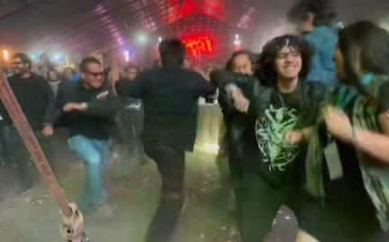 Alcalde de Ixmiquilpan causa polémica por su comportamiento en la feria