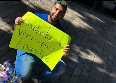 Paco, de las empanadas, reaparece en recolecta para damnificados