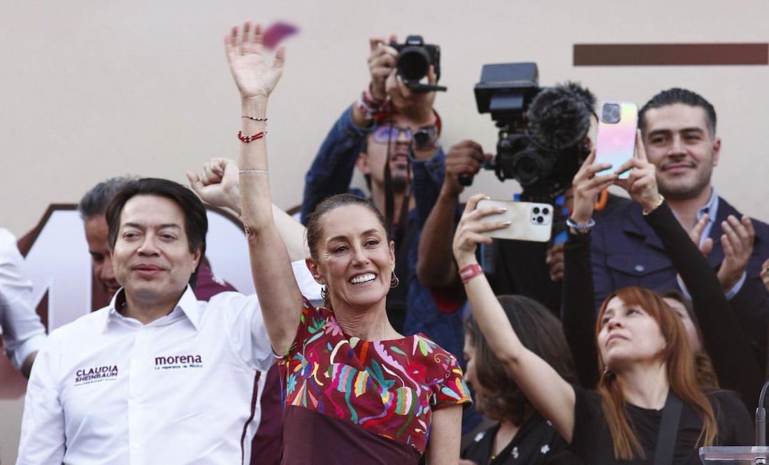 Claudia Sheinbaum, candidata a la Presidencia de la República por Morena Foto: Cortesía Staff Claudia Sheinbaum