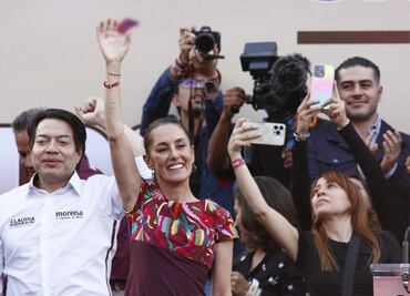 ¿Quién viste a Claudia Sheinbaum con bordados de Tenango? Ella misma lo cuenta