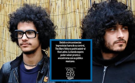 Cancela The Mars Volta su participación en el Vive Latino 