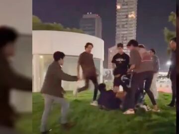 Se entregan dos presuntos agresores de Puebla