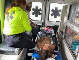 Volcadura en Tolcayuca deja tres personas heridas, entre ellas dos menores