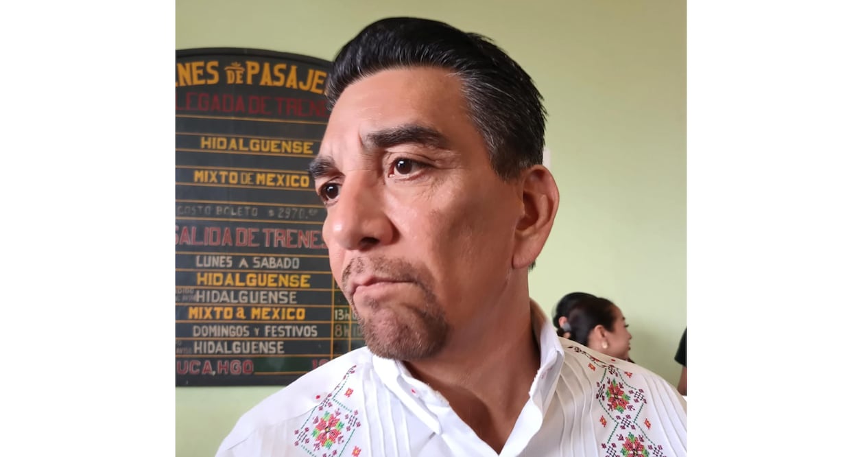 José Alfredo San Román Duval, presidente municipal de Huejutla I foto: Lourdes Naranjo