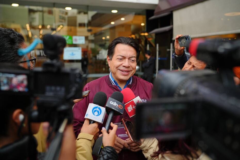 Mario Delgado, Presidente Nacional de Morena Foto: Especial