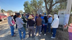 Vecinos de Palma Gorda mantienen bloqueo por obras del tren AIFA-Pachuca