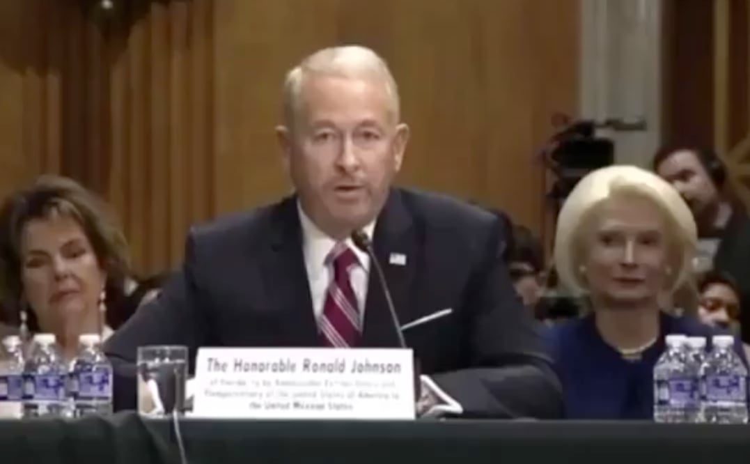 Ronald Johnson I Foto: toma de video