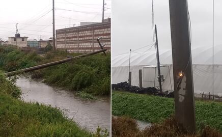 Fallas eléctricas por lluvias dejan sin agua a varias colonias de Tulancingo