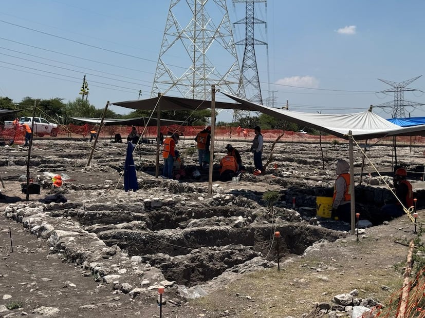 El Instituto Nacional de Antropología e Historia (INAH) detectó más de 140 sitios arqueológicos en la ruta de las obras del tren México-Querétaro y el 81 por ciento de ellos corresponden a los hallazgos ubicados en el territorio de Hidalgo. I Foto: Víctor Valera