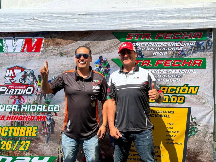 La adrenalina del motocross llega a Hidalgo con campeonatos nacionales e internacionales | Foto: SECTURH