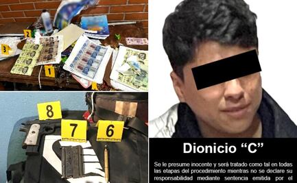 Vinculan a proceso a 3 personas por falsificación de dinero y posesión de armas en operativos simultáneos en Hidalgo