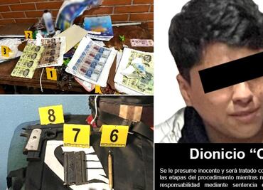 Vinculan a proceso a 3 personas por falsificación de dinero y posesión de armas en operativos simultáneos en Hidalgo