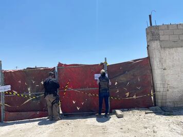 FGR asegura un predio con dos unidades de carga robadas