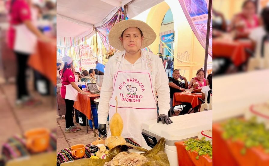 Elvis González, el finalista más joven de la Feria de la Barbacoa Actopan 2026