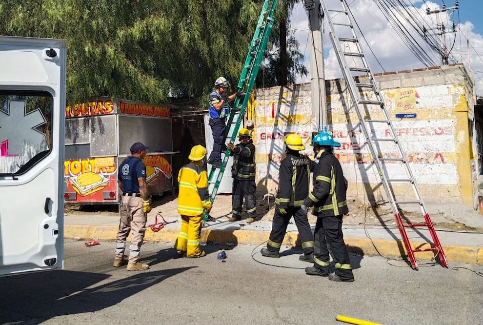 Accidente laboral en Tolcayuca | Foto: especial