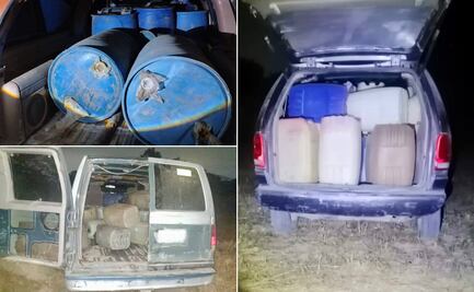 SSPH asegura 2 mil 700 litros de hidrocarburo en operativos recientes