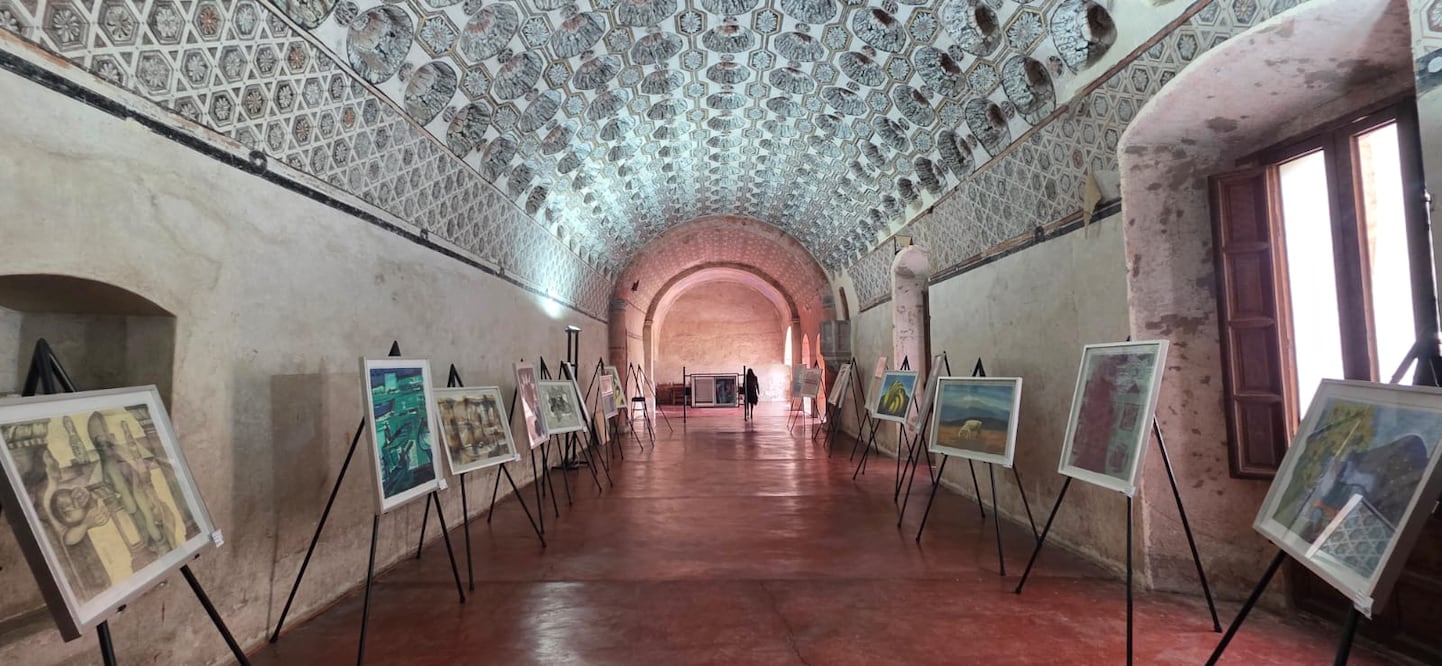 La exposición Arte por México es parte de las actividades de la Feria de la Barbacoa Actopan 2026 I Foto: cortesía