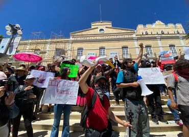 Frente a la UAEH de Abasolo, exigen alto a la violencia y a las intimidaciones