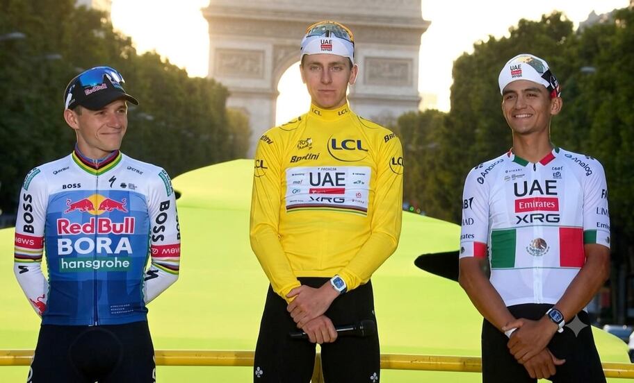 Hazaña histórica en París: Isaac del Toro conquista el podio del Tour de Francia 