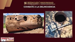 Cateo en Tepeapulco deja 9 mil 700 litros de combustible asegurados