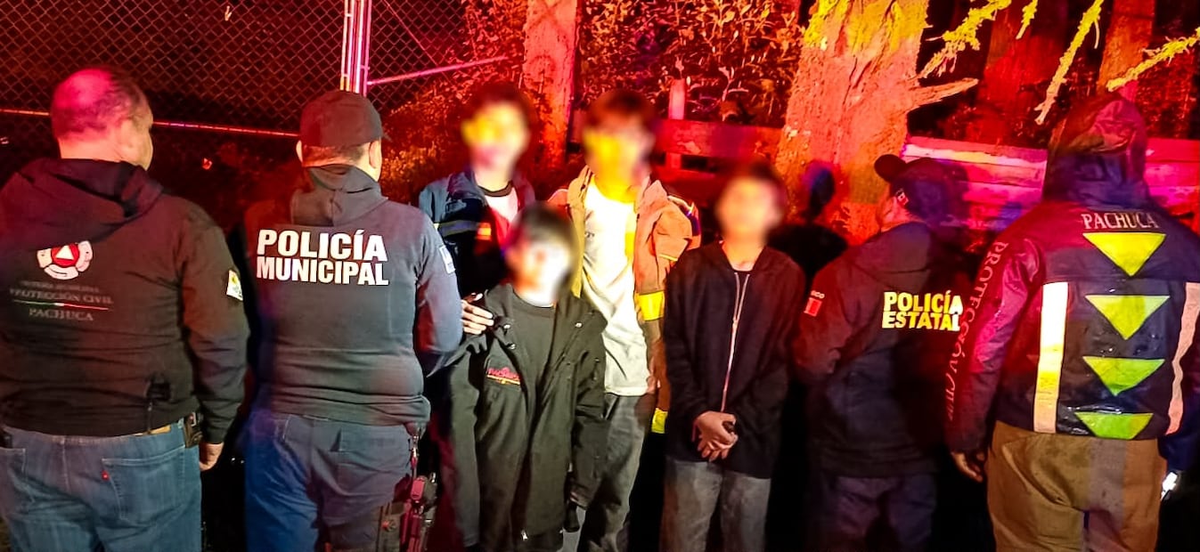 Localizan a cuatro personas extraviadas en Valle de los Enamorados | Foto: ayuntamiento de Pachuca