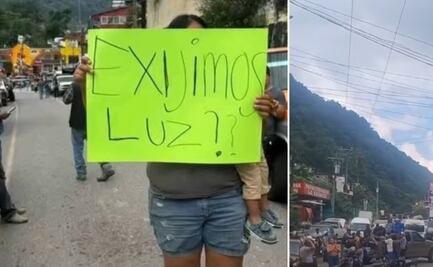 Pobladores de Chapulhuacán bloquean la México-Laredo; exigen CFE solucione