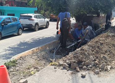 Descubren tomas clandestinas de agua en Huejutla