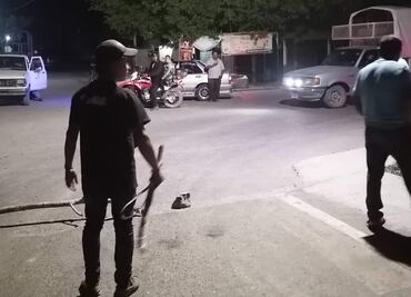 Por atropellamiento de niña bloquean carretera por tres horas