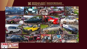 Desmantelan presunto “yonke” ilegal en Tulancingo; hallan droga, vehículos robados y cientos de autopartes