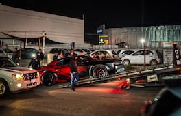 Aseguran cuatro vehículos por presuntos arrancones en calles de Pachuca