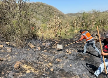Atiende Protección Civil de Huejutla 11 incendios en marzo y abril; piden evitar quemas