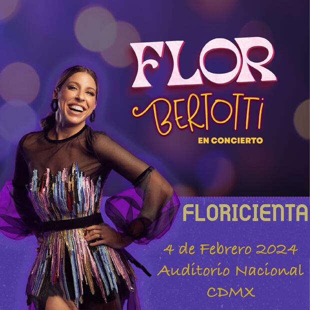 "Floricienta" anuncia concierto en CDMX | Foto: Especial