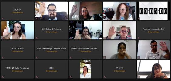 Consejeros del IEEH señalan tardanza al cumplir resoluciones del Tribunal