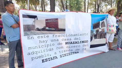 Por presunto desvío de más de 18 mdp denuncian al alcalde de Huazalingo