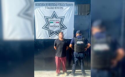 Detienen a hombre por presunto delito contra una menor en Pachuca