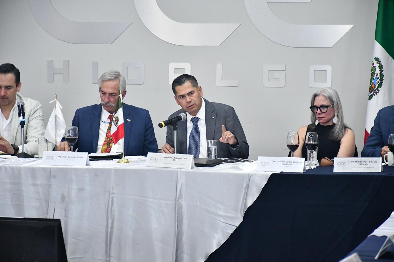 La SSPH y el Consejo Coordinador Empresarial de Hidalgo realizan mesa ...