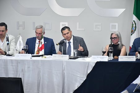 La SSPH y el Consejo Coordinador Empresarial de Hidalgo realizan mesa de trabajo