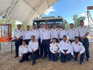 Bomberos del Valle del Mezquital celebran su día
