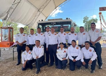Bomberos del Valle del Mezquital celebran su día