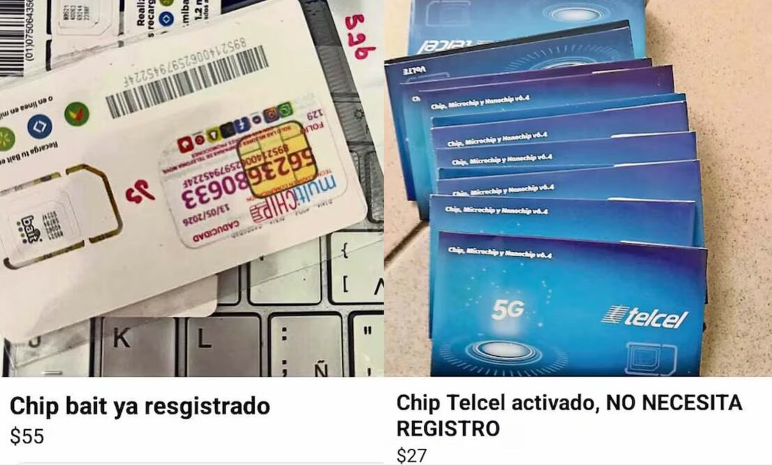 Esta casa editorial contactó a uno de estos vendedores, quien afirmó que los chips que vendían ya estaban registrados y que no había necesidad de hacer el trámite. Fotos: Especiales
